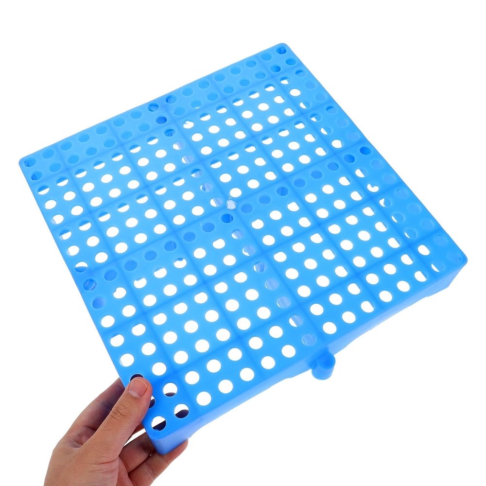 Plastic Storage Pallets with Moisture Barrier for Restaurant, Garage, and Warehouse Organization