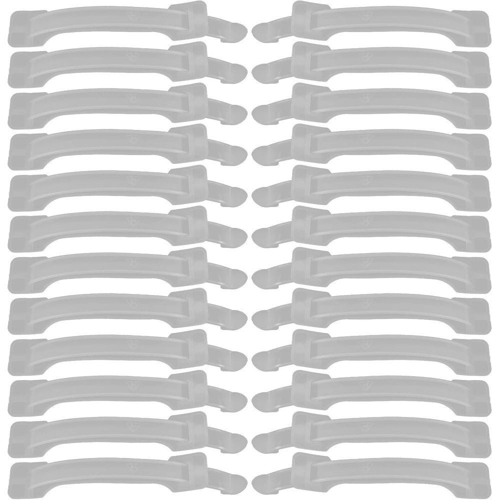 30pcs Plastic Carry Handle for Cake Boxes and Cardboard Boxes with Replacement Strap Design