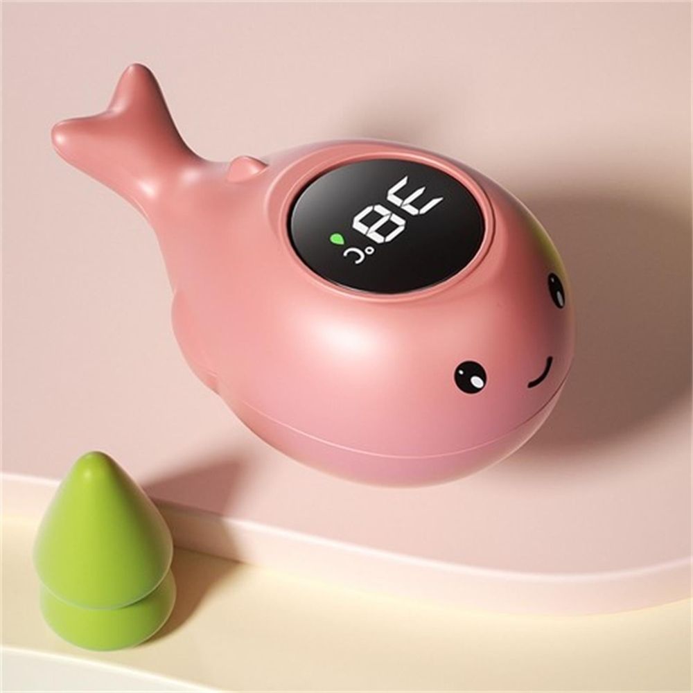 Bath Thermometer LED Water Temperature Gauge 3 Color Display Instant Read Children Baby Bathing Safety Monitor Sensitive Large Screen for Home Bathroom