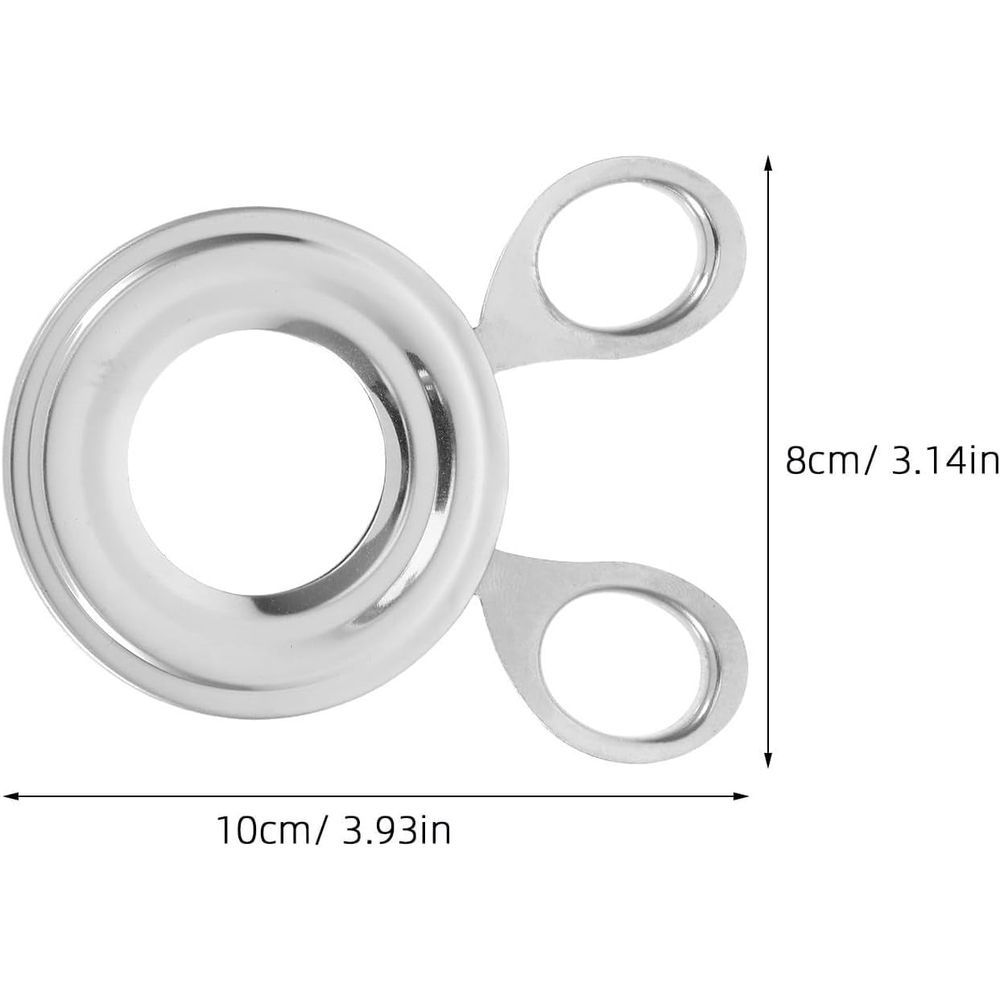 Egg Scissor Topper Cutter Stainless Steel for Cooked Eggs, Kitchen Use Silver Finish Dishwasher Separates Shell Cover Cleanly