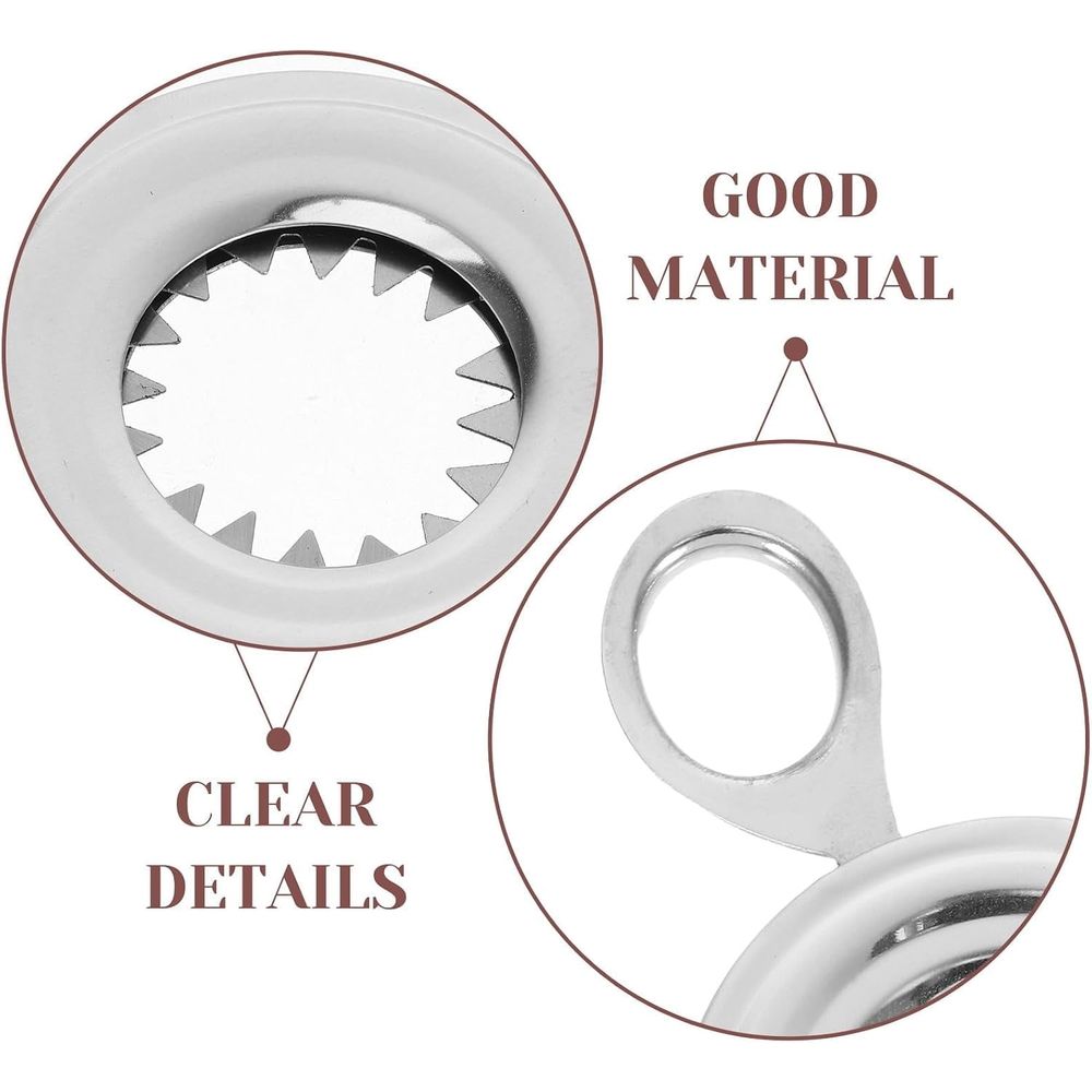Egg Scissor Topper Cutter Stainless Steel for Cooked Eggs, Kitchen Use Silver Finish Dishwasher Separates Shell Cover Cleanly