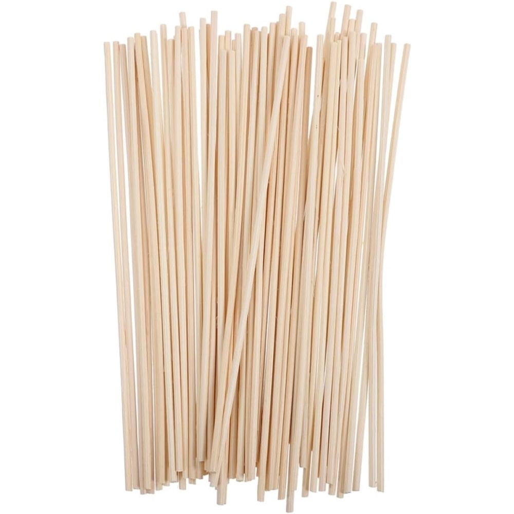 100pcs Rattan Reed Diffuser Sticks for Aroma Oil Refills and Fragrance Dispersion