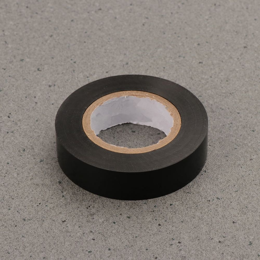 Waterproof Electrical Tape Black PVC Adhesive for High Voltage Cable Repair 1Pack