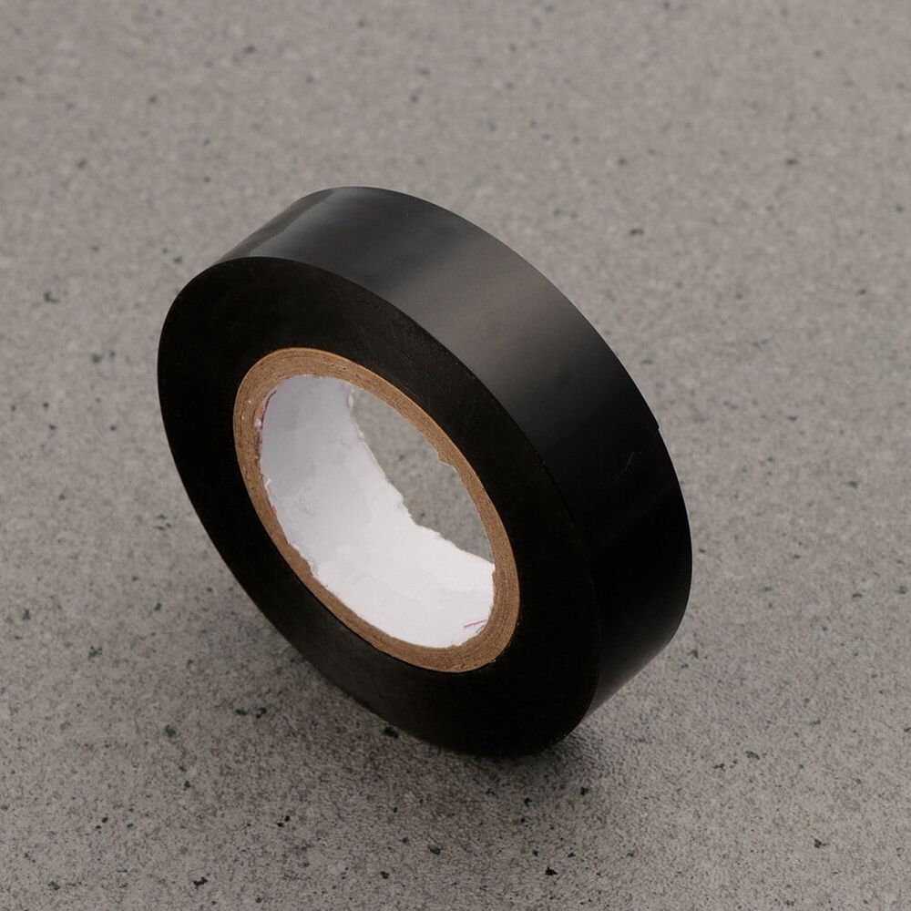 Waterproof Electrical Tape Black PVC Adhesive for High Voltage Cable Repair 1Pack