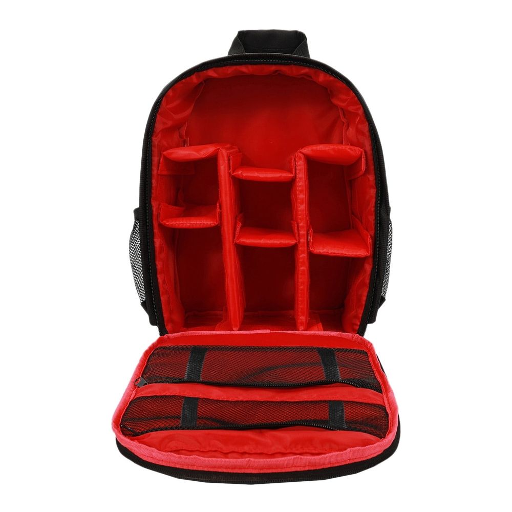 Camera Backpack, Camera Bag for DSLR/SLR/Mirrorless Photography Camera, Camera Case Waterproof Travel Backpack, Inclued Laptop Tablet Compartment, Compatible with Camera and Drone, Red