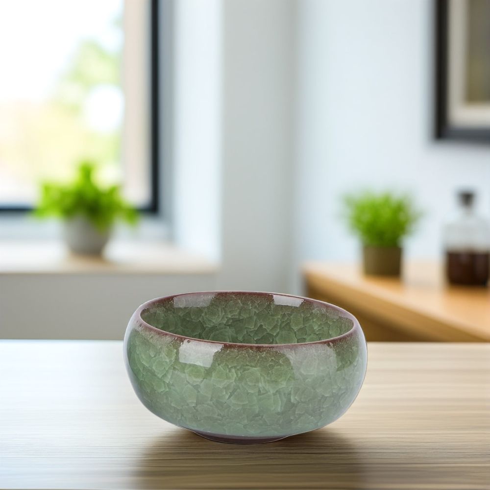 Small Ceramic Flowerpot for Indoor Plants, Decorative for , Cacti, and