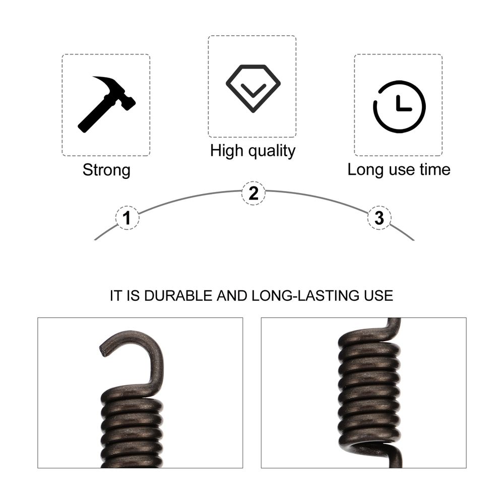 10Pcs Sturdy Clutch Springs Lawn Mower Clutch Springs Lawn Mower Accessories