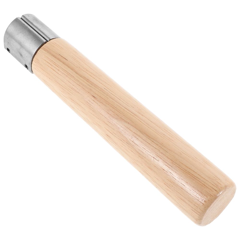 Detachable Wooden Pot Handle Replacement for Frying Pans and Woks Light Brown Design