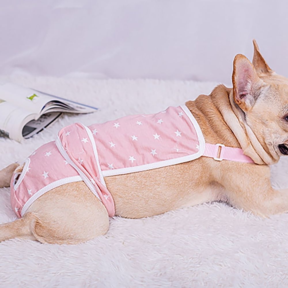 Female Dog Sanitary Panties Diaper Pantie Dog Reusable Diapers Washable Small Dogs Underwear Period Shorts Pet Supply
