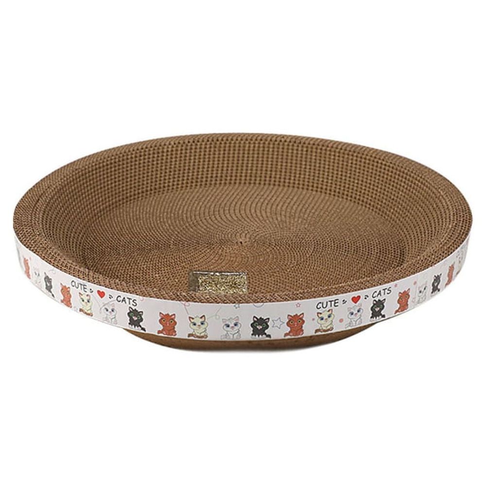 Round Scratch Board Replacement Anti-scratch Honeycomb Mesh Design Supplies for 30/40cm Scratch Pad