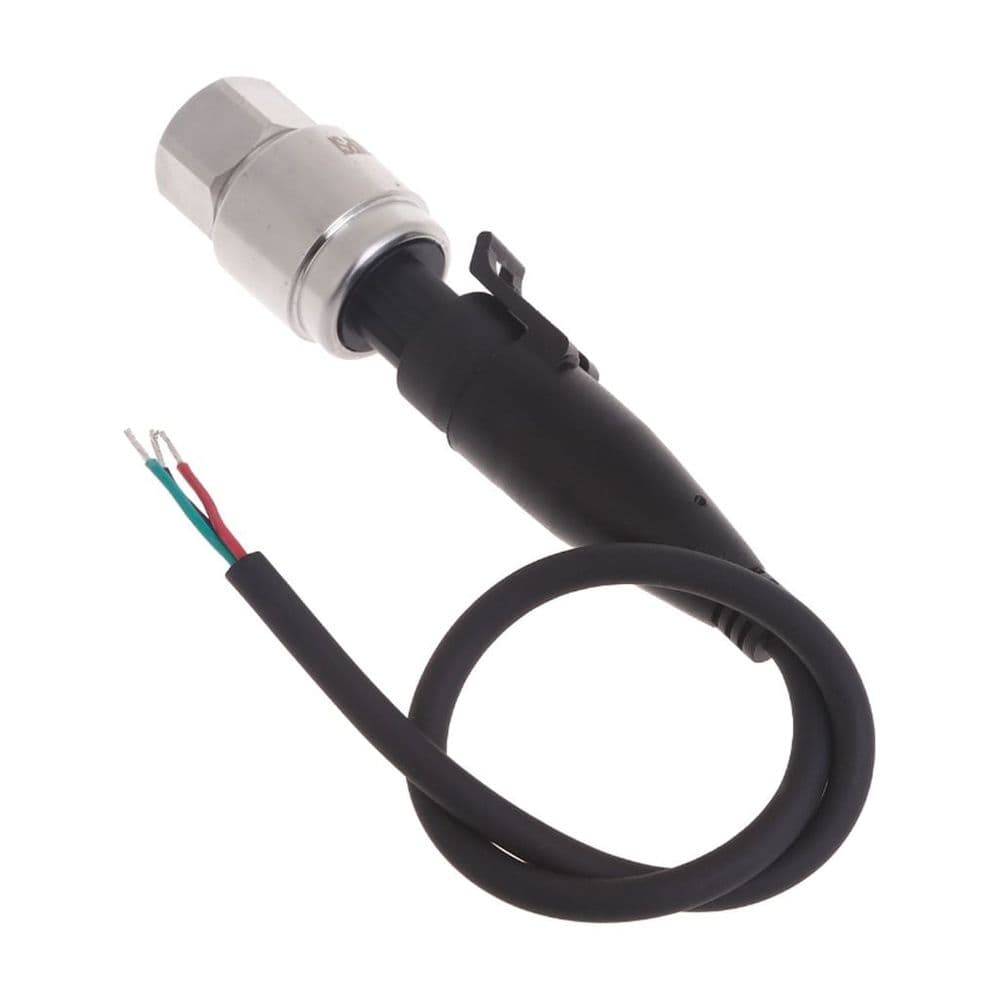 Pressure Transducer Stainless Steel 1/4NPT Thread 0-1000PSI for Oil Fuel Water