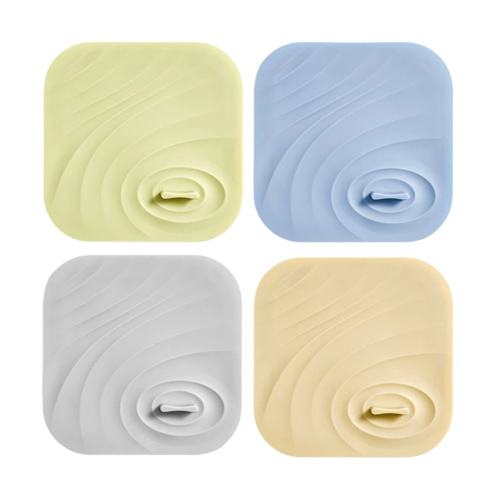 NonSlip Silicone Drain protectors Universals Floor Drain Deodorant Pad Basins Stopper Sealing Cap For Odor Prevention