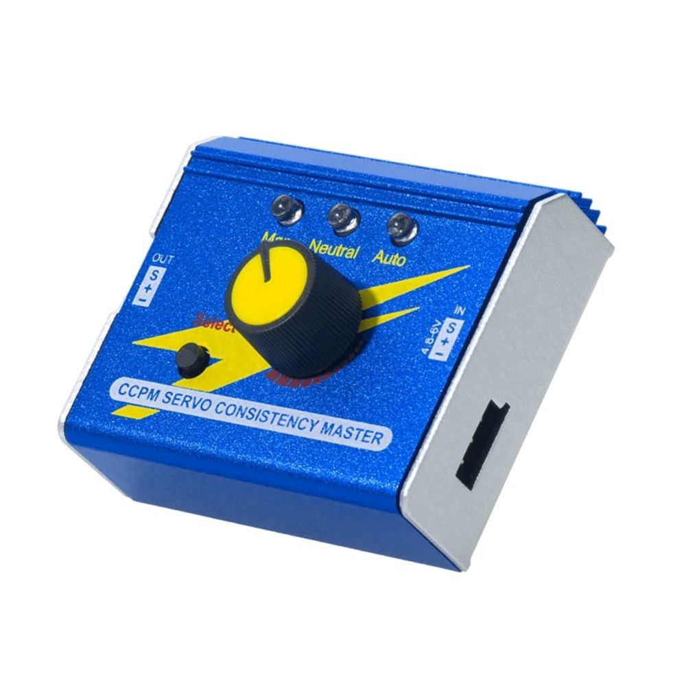 Model Plane Accessory Servo Tester Connection Up to 3 Servo or ESCs Simultaneously 3CH Consistency Speed Controller