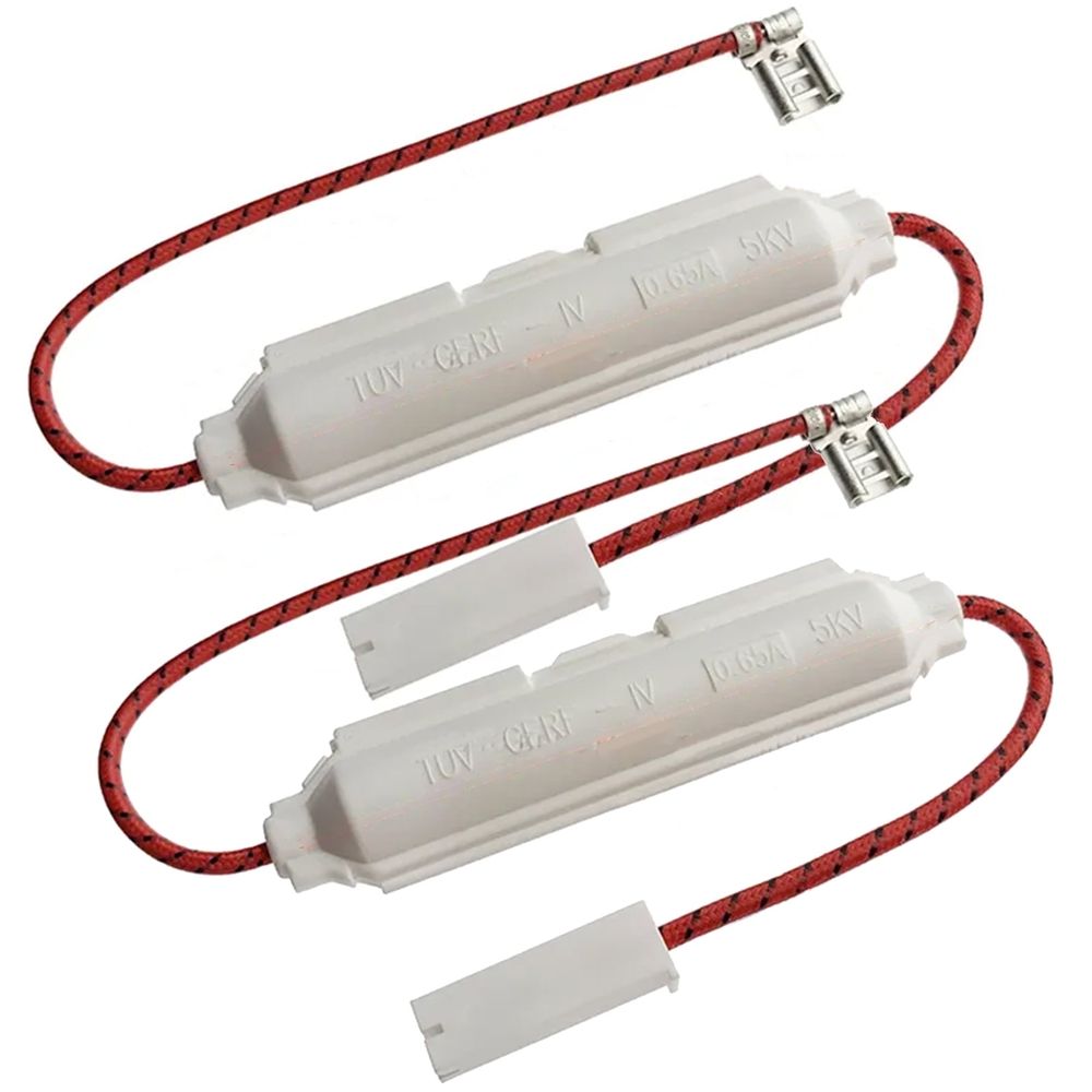 Pack of 2 Microwave Fuses Essential Microwave Accessories Slow Blow Glass Fuses Microwave Appliance Part for Microwave
