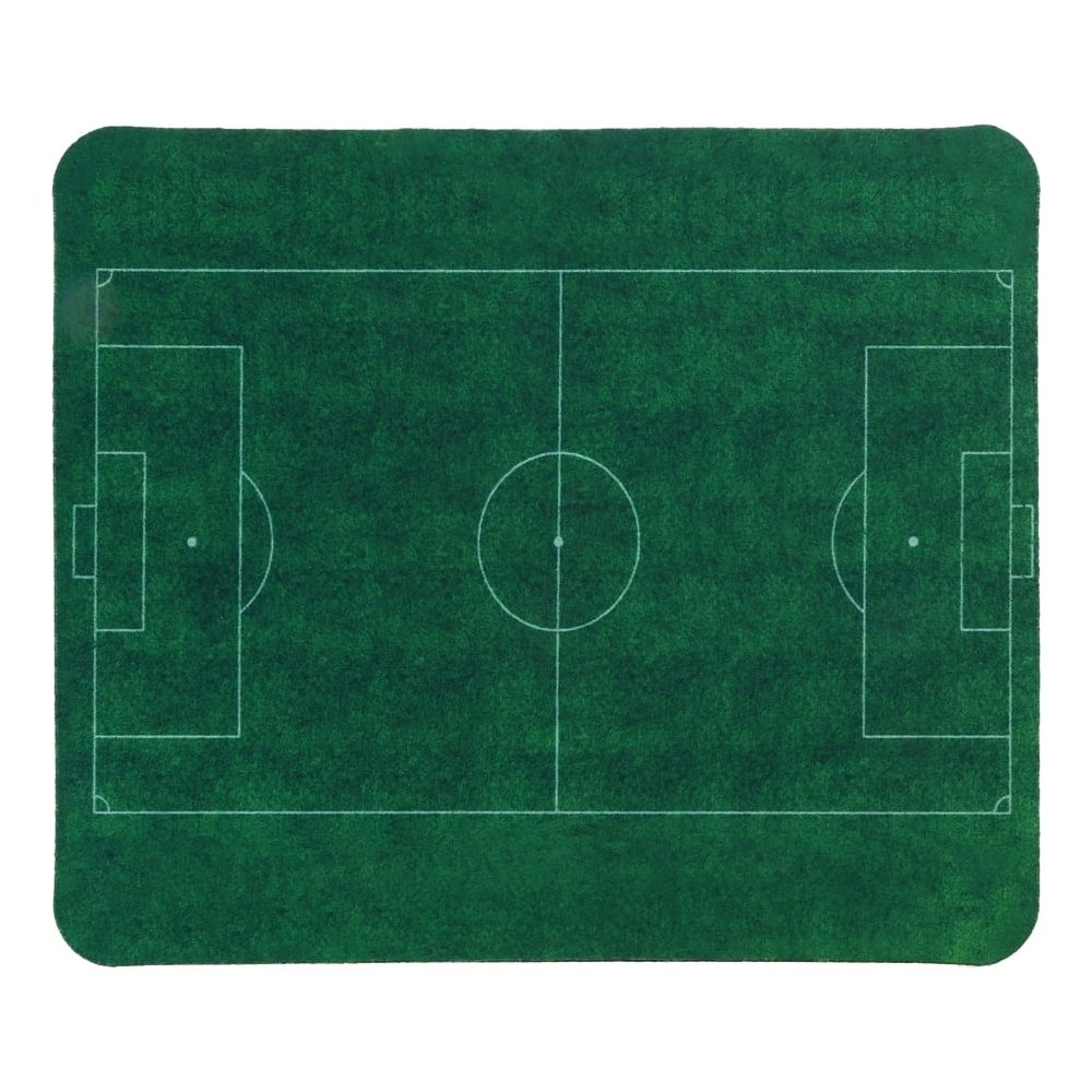 Football Grass Pads Rubber with Stitched Gaming for Men Women Non-Slip Square Mouse pad for Working