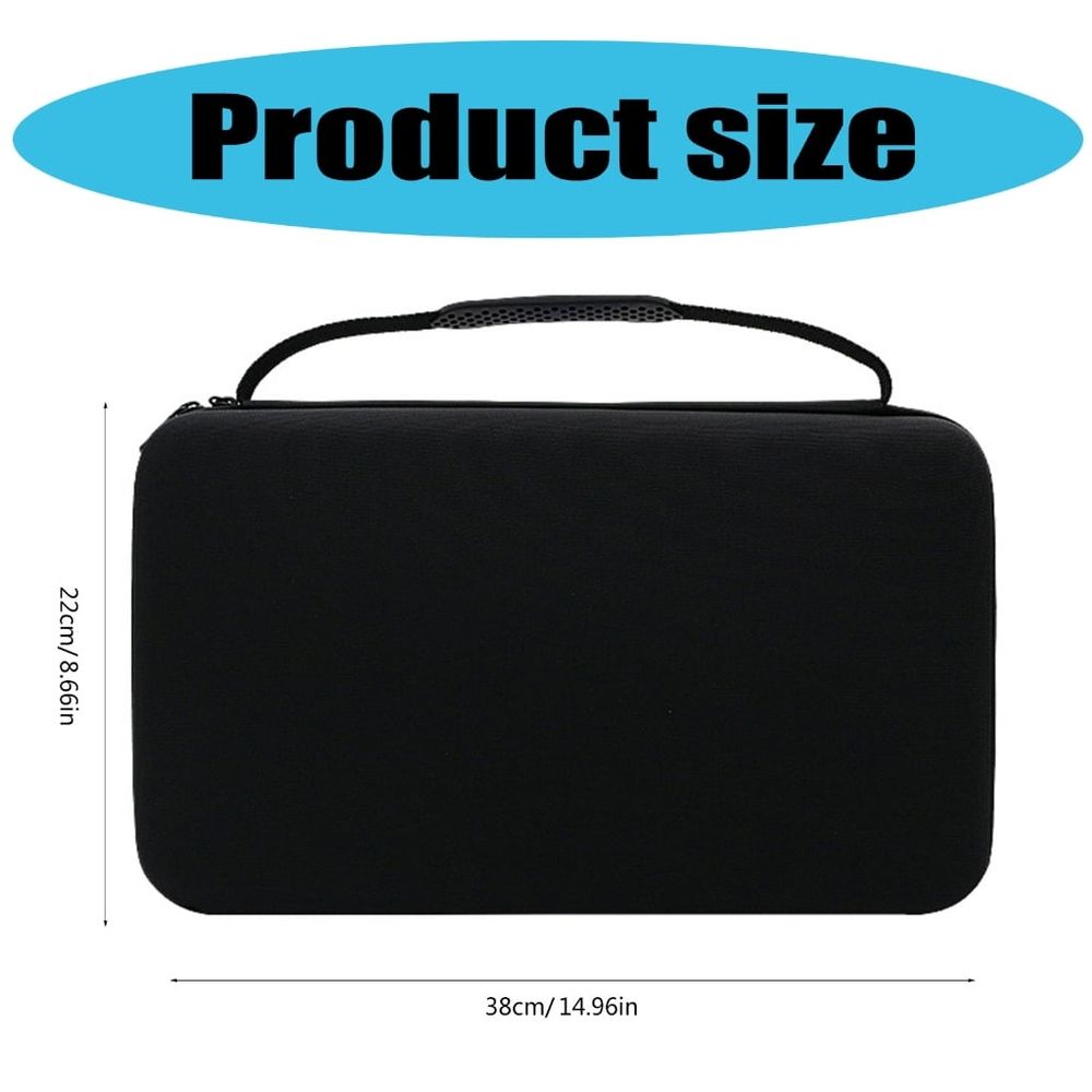 Portable Shockproof Dustproof Keyboard and Mouse Case Bag for Wireless Keyboard Waterproof Bag with Carrying Handle