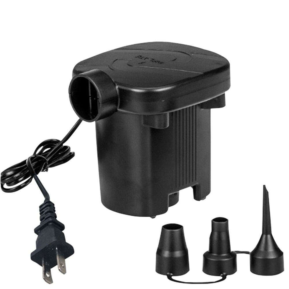 Inflatable Pump for Swimming Pool and Bed,Electric Air Pump with Universal Nozzle for Fast Inflation and Deflation, Lightweight Portable Household Pump for Indoor Use