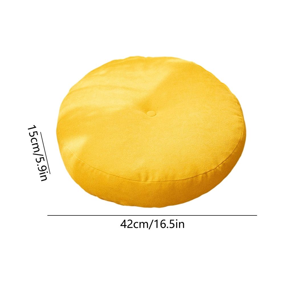 Large Round Floor Cushion Pillow Soft Thick Sitting Pad for Living Room Sofa Bedroom Indoor Relaxation Reading Napping Daily Use