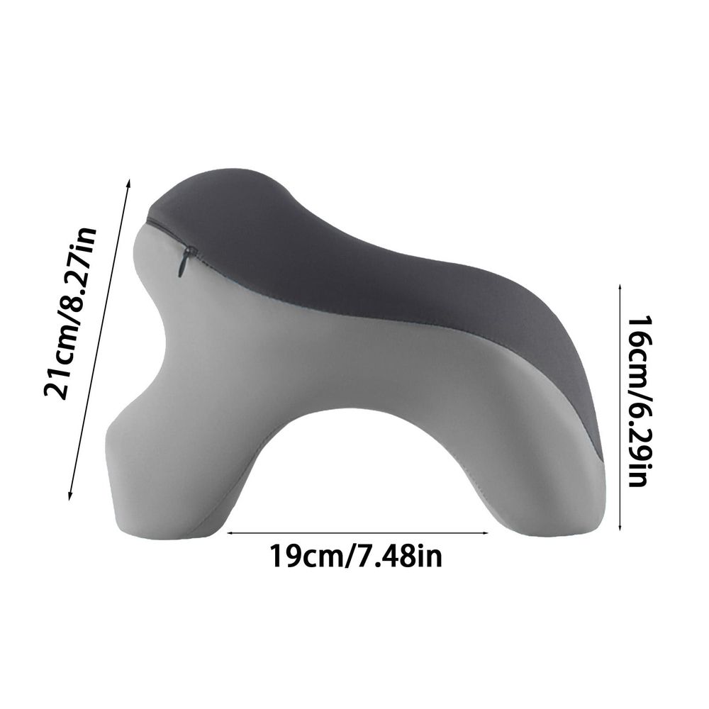 Neck Pillow for Office and Travel Support Foam Comfortable Adjustable Design for Napping Students and Workers Easy to Clean Perfect for Lunch Break and Relaxation