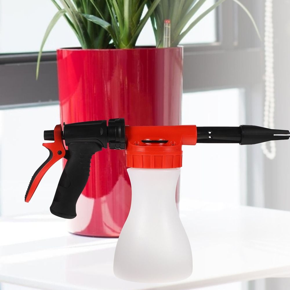Durable Black ABS Foam Sprayer for Car and Home Multi-Use Storage 1Pc
