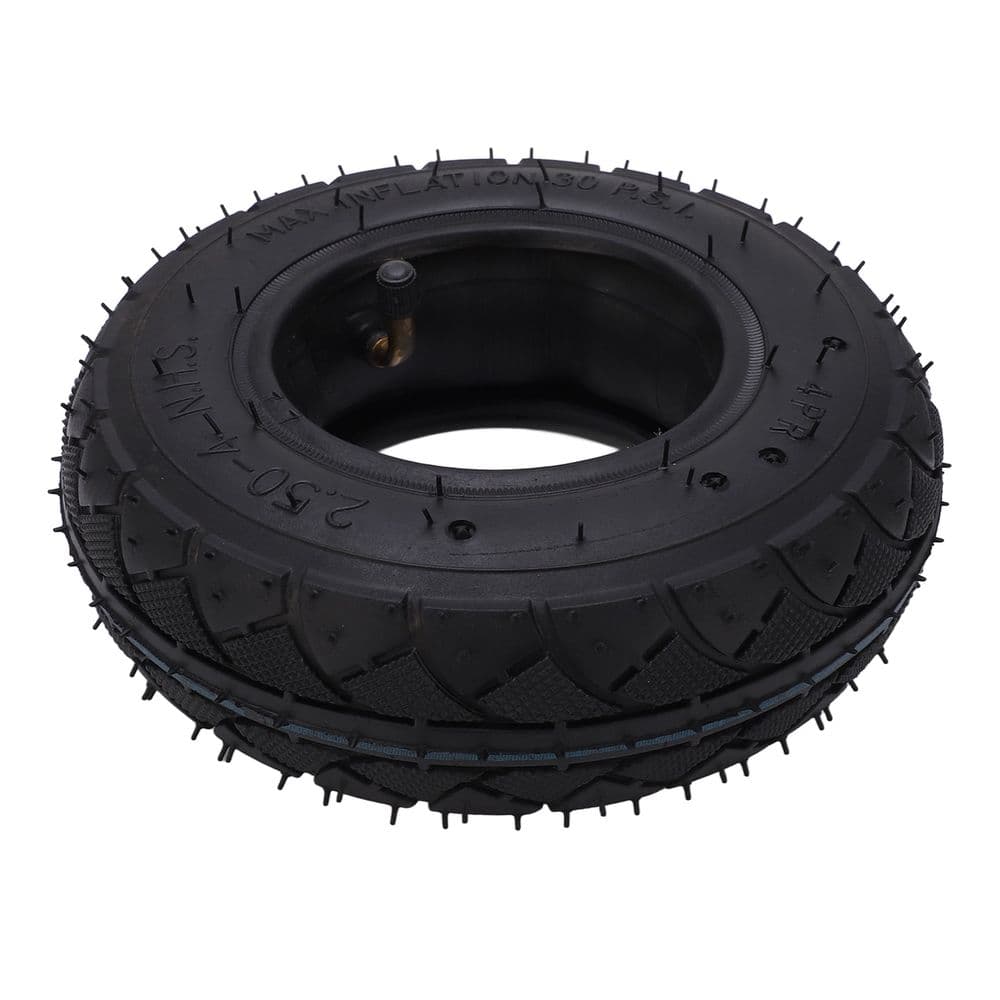 2.50-4 Tire Inner Tube 2.50-4 Tire and Tube, Shock Absorption 2.50-4 Tire Inner Tube Safe Anti Aging for Hand Truck