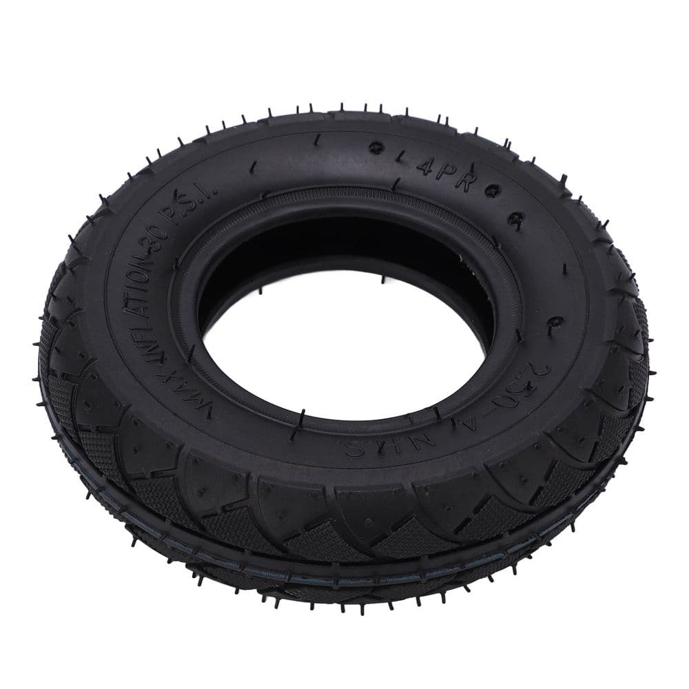 2.50-4 Tire Inner Tube 2.50-4 Tire and Tube, Shock Absorption 2.50-4 Tire Inner Tube Safe Anti Aging for Hand Truck