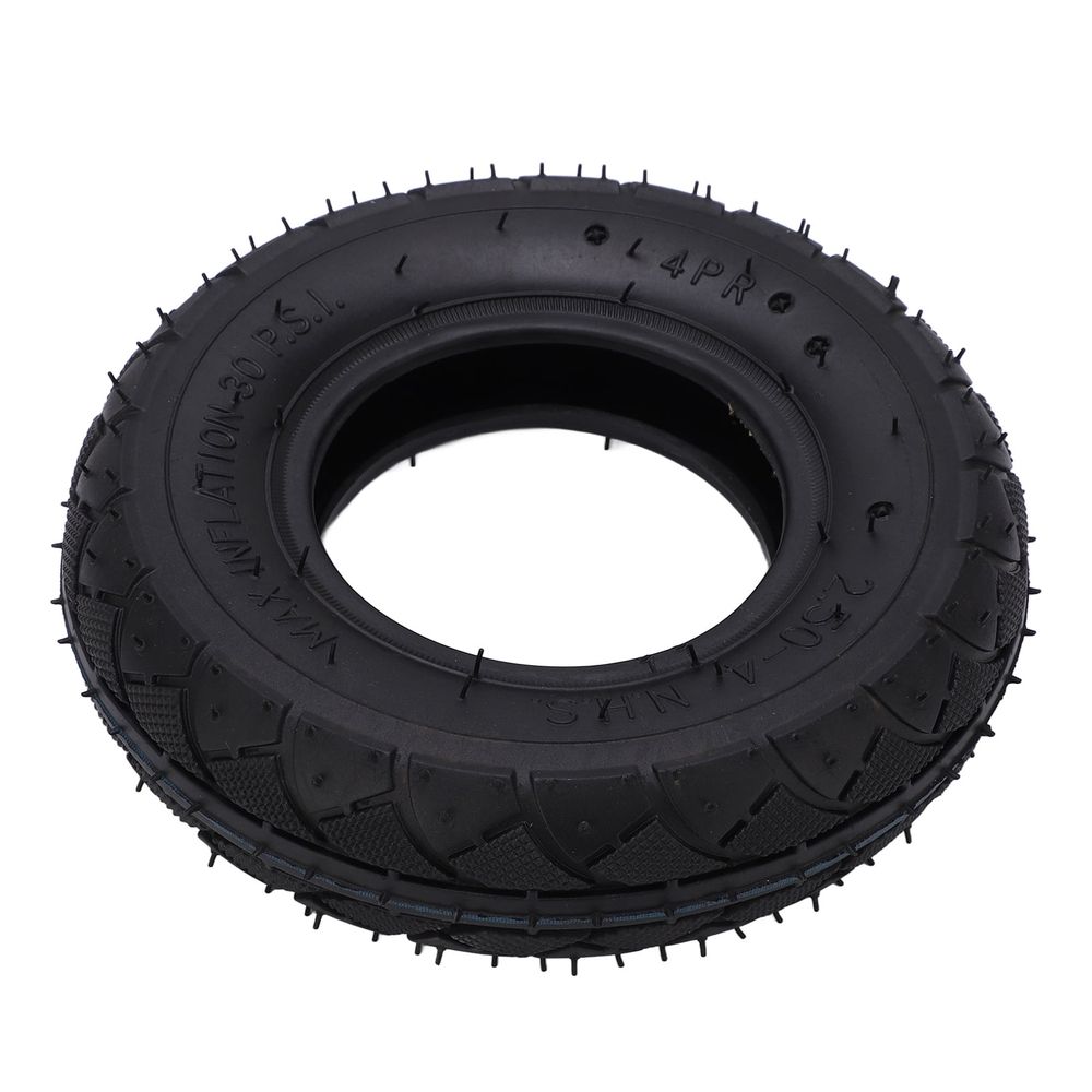 2.50-4 Tire Inner Tube 2.50-4 Tire and Tube, Shock Absorption 2.50-4 Tire Inner Tube Safe Anti Aging for Hand Truck