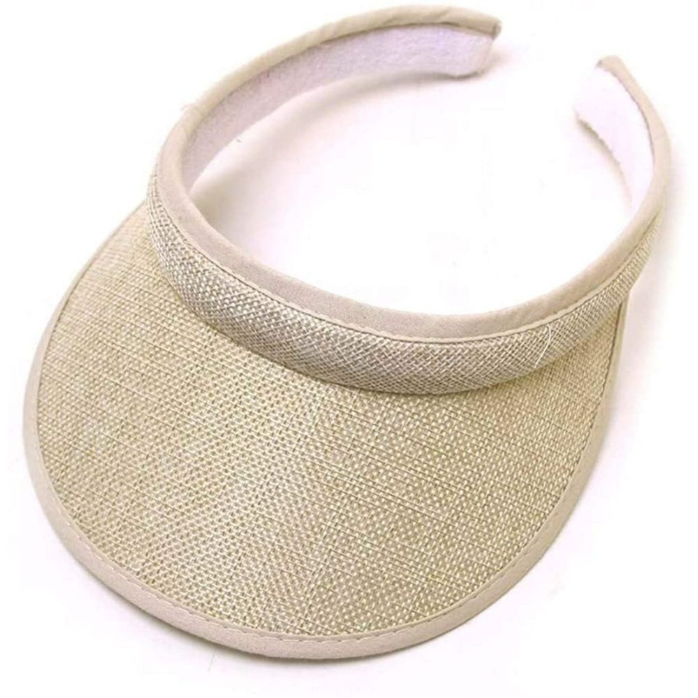 Visor Women Men Sun Hat Clip On Visors Adjustable Sport Wide Brim Cap