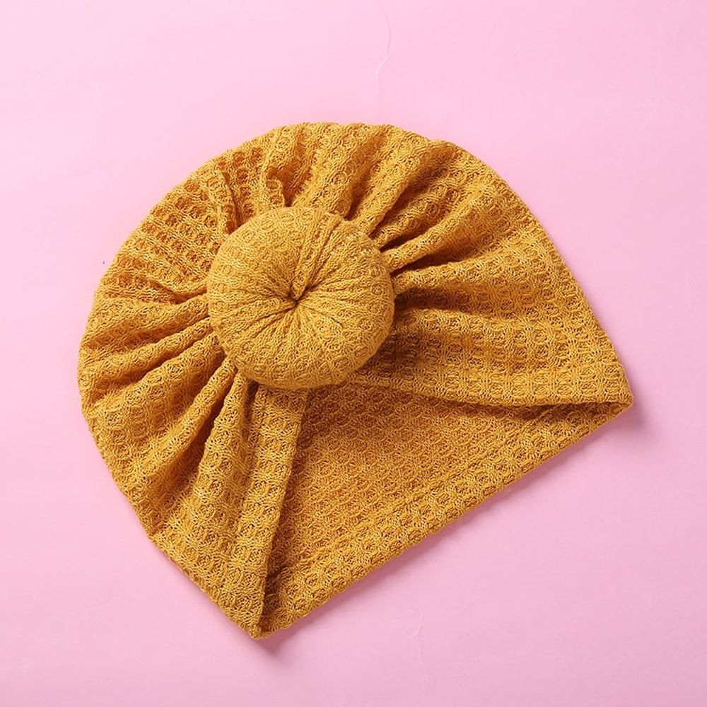 Baby Hats Newborn Baby Girls Turban Hospital Hat Infant Toddler Kid Hat Big Hair Bow Top Knot Head Wrap