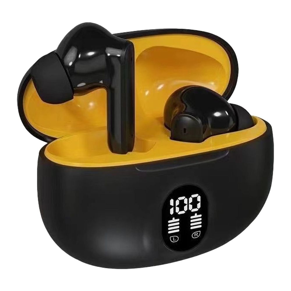Bluetooth 5.4 Wireless Earbuds, Wireless Earbuds Bluetooth 5.4 Ear Buds with Power Display Charging Case Stereo Deep Headphones with 48H for Laptop Android/Ios