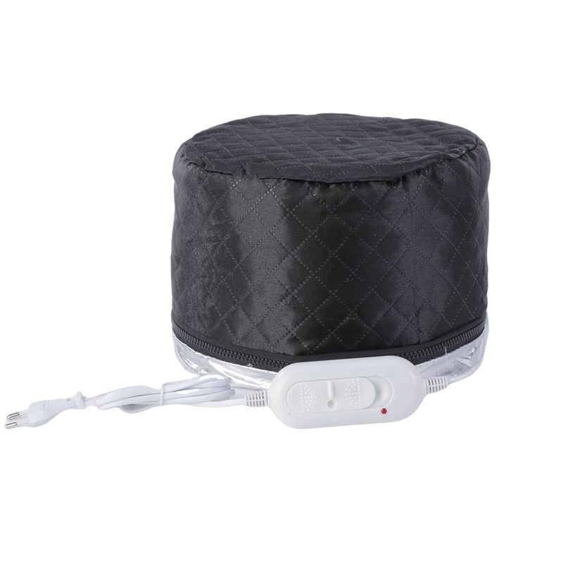 Heat Cap for Deep Conditioning:3 Mode Heats Up Quickly Settings Hair Steamer for Natural Hair Home Use Thermal Steam Cap for Black Hair Portable Heating Caps（black）