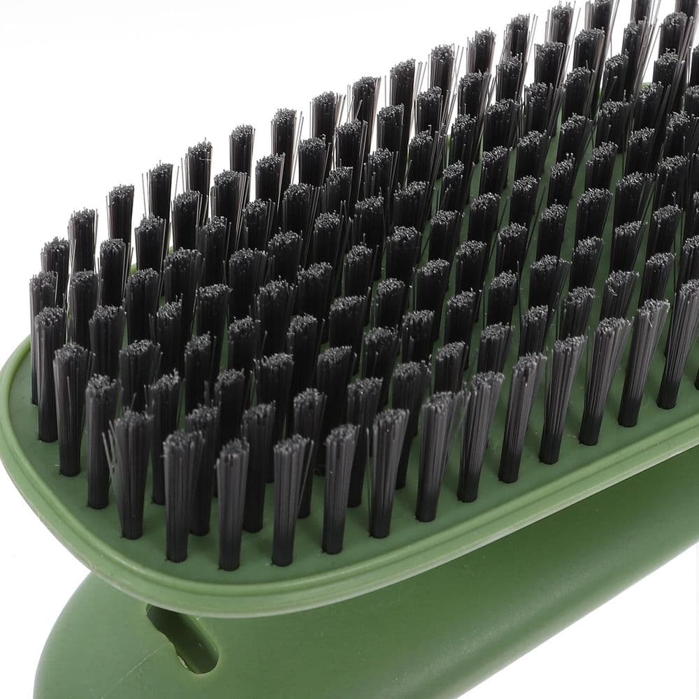 Cleaning Brush Set Soft Bristle Multipurpose 17cm Green 2 Piece
