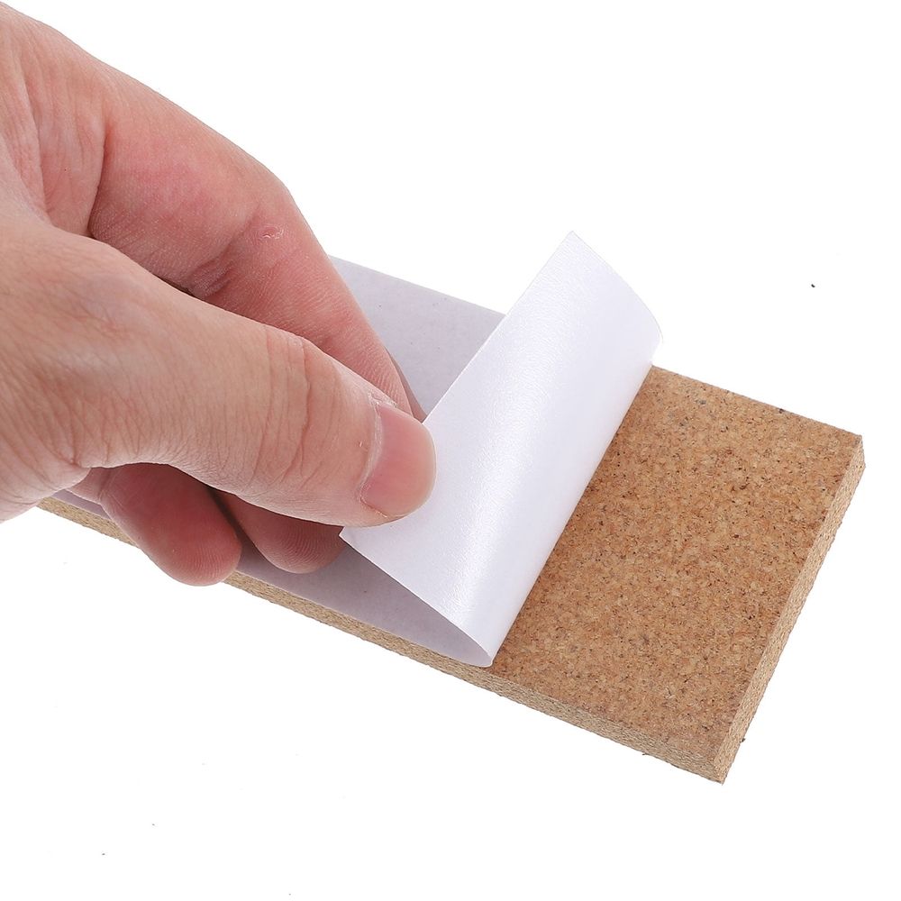 3Pcs Cork Board Strips for Walls Cork Wood Material 11.8X2X0.4In