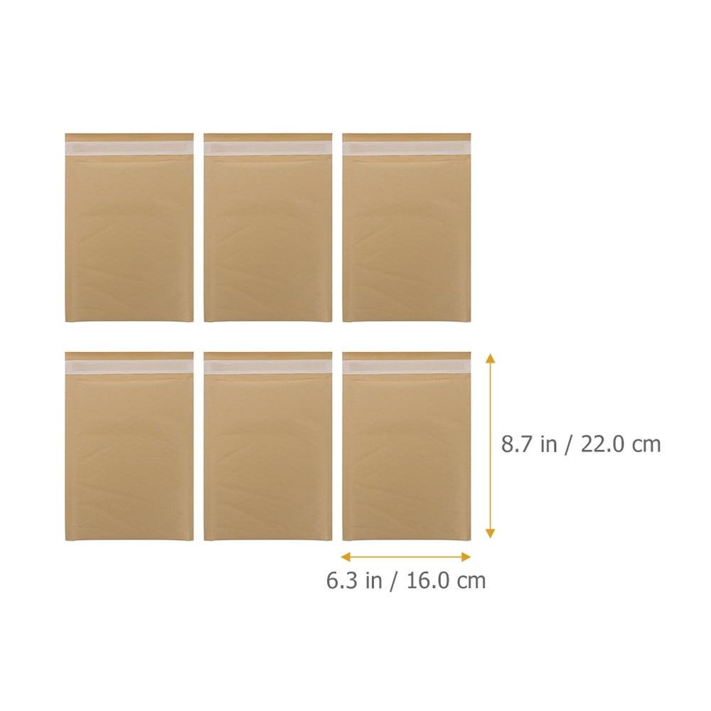 Pe Material Shockproof Bubble Envelopes for Shipping and Storage 25Pcs