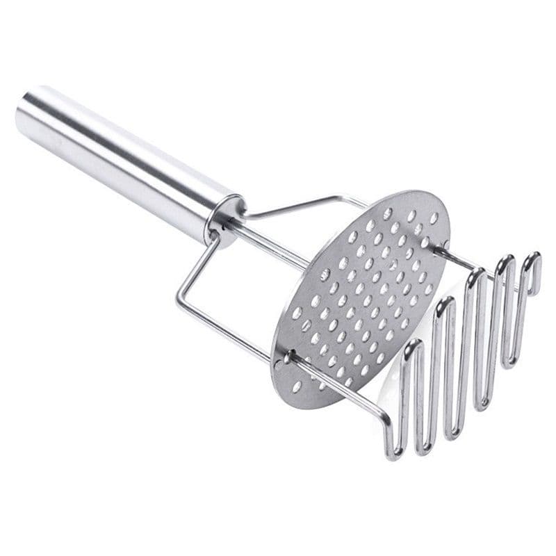 Stainless Steel Potato Masher Double Layer Potato Ricer Kitchen Potato Presser Hand Mashed Potato Maker