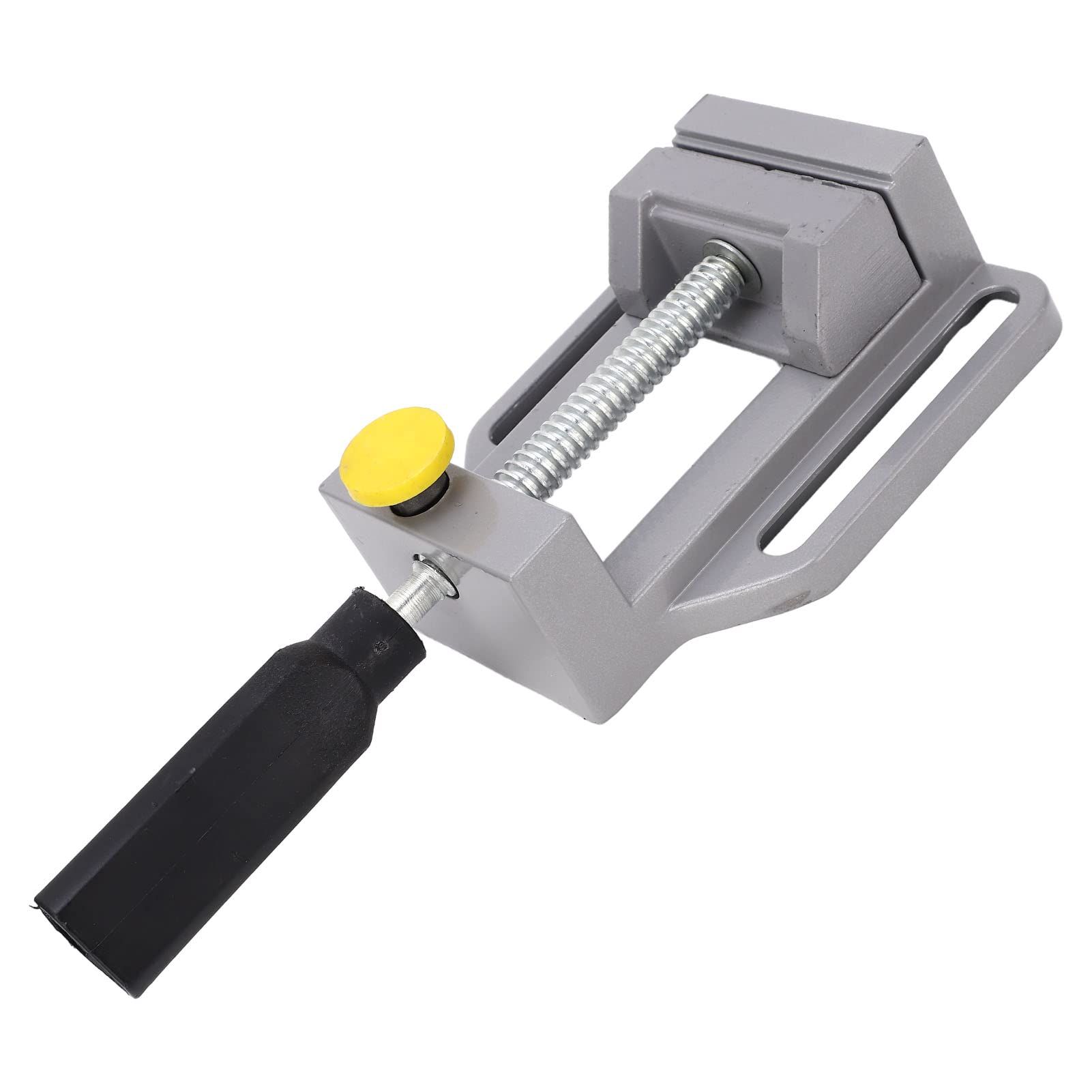 Aluminium Alloy Quick Release Flat Table Clamp Engraving Bench Drill Press Vise Milling Machine Worktable Bench Work Clamps or Vise Aluminum Parallel-jaw（23.8*11.6*4.5cm)