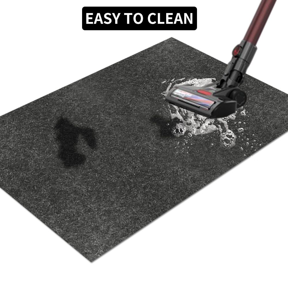 Oil Spill Mat (36" x 59"), Garage Floor Mat, Absorbent Oil Pad, Premium Maintenance Mat, Waterproof, Protect Garage Surface from Spill & Stain, Reusable, Washable, Durable, Black, 1PCS