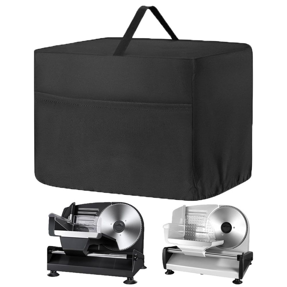 Meat Slicer Cover,Dust-proof Covers for Home compatible with Meat Slicers Commercial,Fit for Elite for Meat Slicer - 15.7"L x 11.4"W x 11.4"H(Only cover, excluding machine and other accessories)