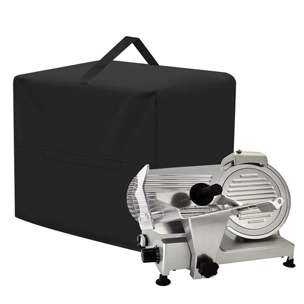 Meat Slicer Cover,Dust-proof Covers for Home compatible with Meat Slicers Commercial,Fit for Elite for Meat Slicer - 15.7"L x 11.4"W x 11.4"H(Only cover, excluding machine and other accessories)