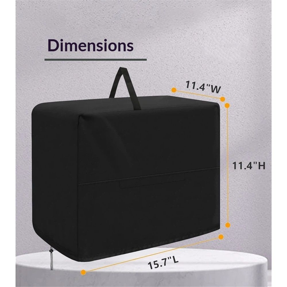 Meat Slicer Cover,Dust-proof Covers for Home compatible with Meat Slicers Commercial,Fit for Elite for Meat Slicer - 15.7"L x 11.4"W x 11.4"H(Only cover, excluding machine and other accessories)