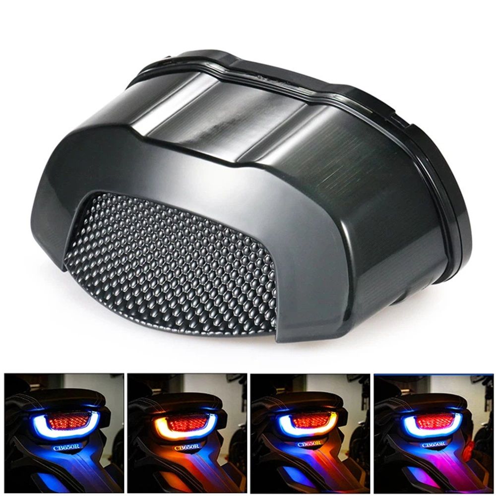 Motorcycle Brake Tail Light Integrated Turn Signals Compatible Cruiser Sportbikes Touring Dirt Bike Standard Street Bikes