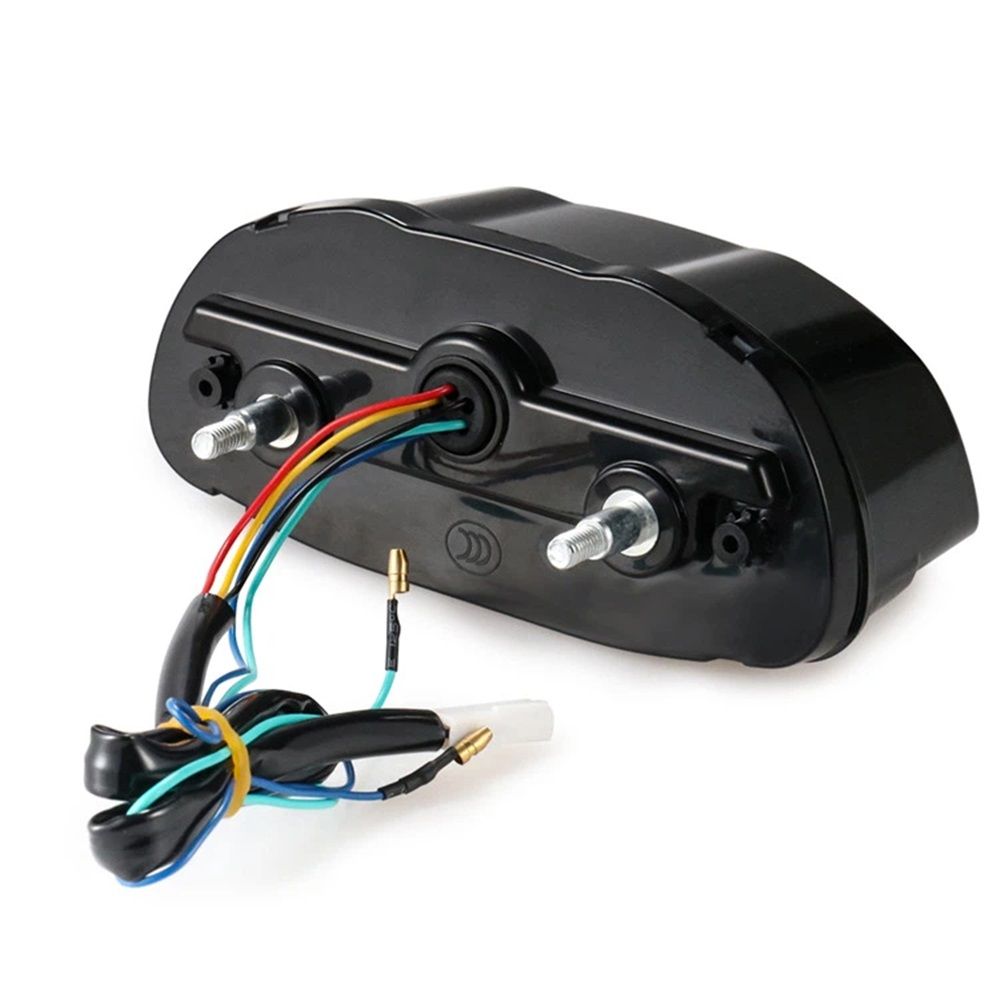 Motorcycle Brake Tail Light Integrated Turn Signals Compatible Cruiser Sportbikes Touring Dirt Bike Standard Street Bikes