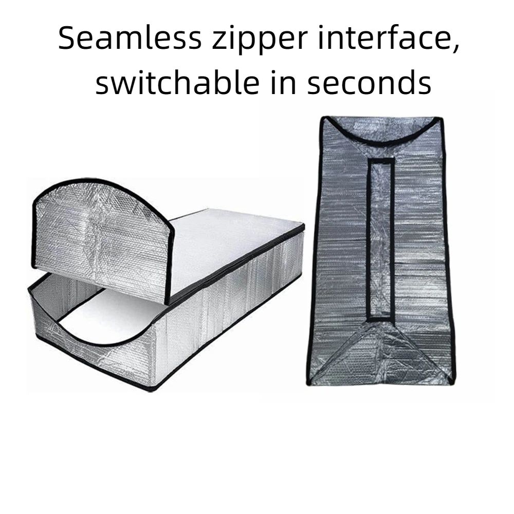 Attic Door Insulation Cover 25" x 54" x 11" - Energy Saving Attic Stairs Insulation Cover - Attic Tent - Fire Proof Attic Cover Stairway Insulator for Pull Down Ladder
