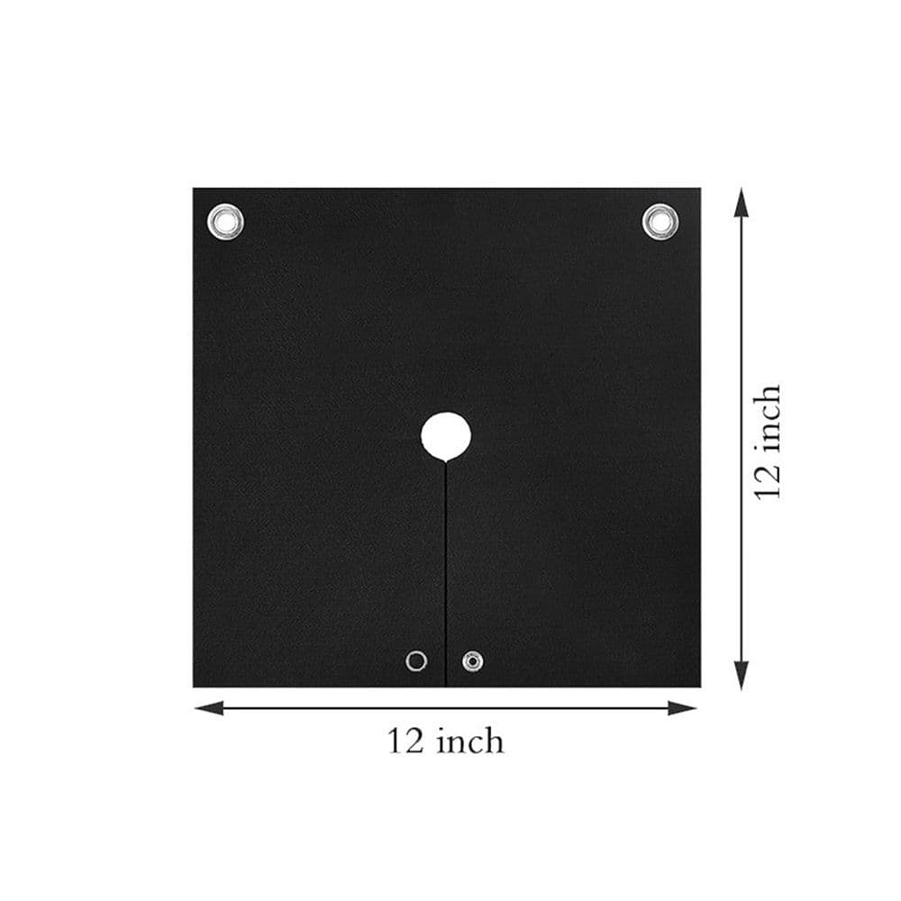 Welding Blanket Fireproof 2 Pack, Carbon Felt Flame Resistant up to 1800℉, Soldering Flame Retardant Protective Mat, Brazing Heat Shield for Torch, Plumbing, 12" x 12"