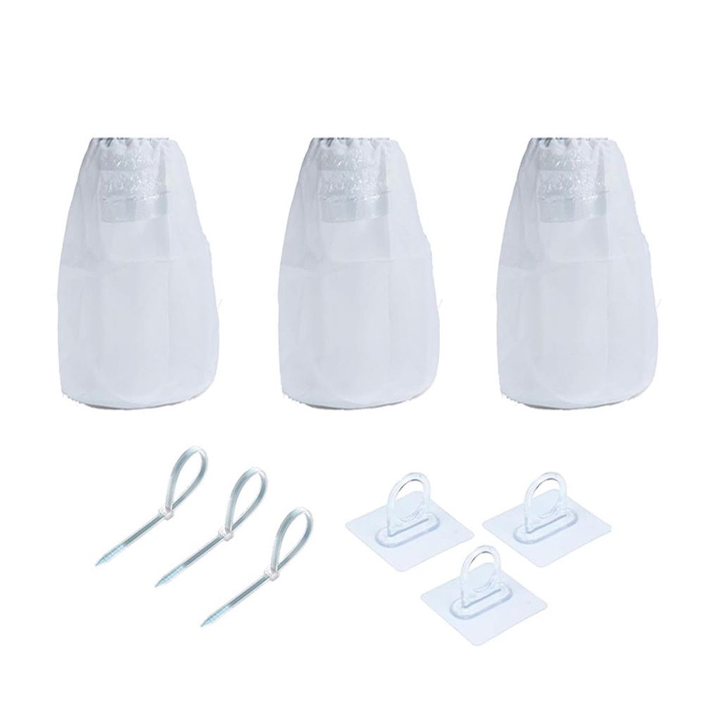 3 Pack Dryer Vent Lint Catcher Bag,Indoor Outdoor Dryer lint Catcher Trap and Filter for Ventless Dryer Vent and Dust to Solve The Problem of Lint Dust