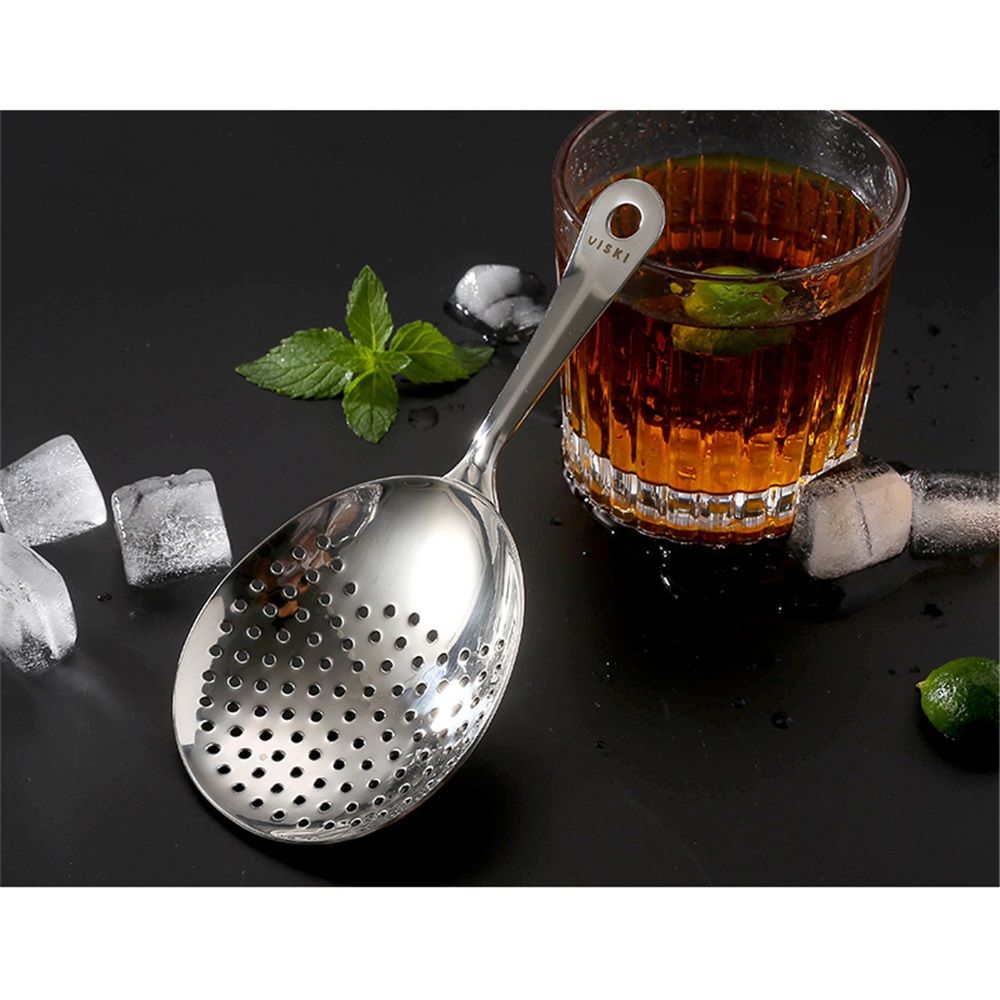 Bartender Strainer for Cocktail Drinks, Professional Bar Strainer for Bartending, Strainer for Shaker Mixing Glass – Stainless Steel
