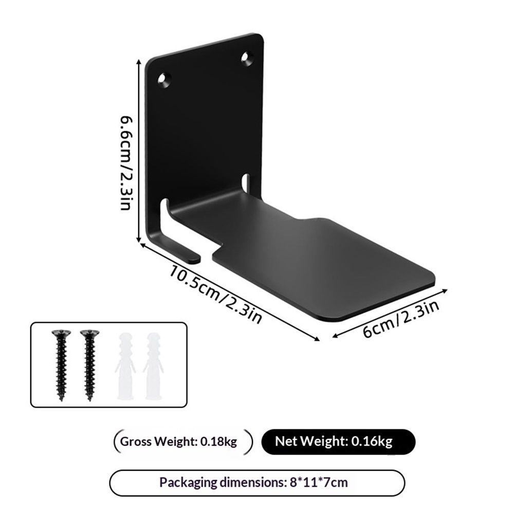 2 PCS Black Invisible Floating Bookshelf, Heavy-Duty Hanging Bookshelves, Constructed Wall Mounted Hidden Bookshelf with Mounting Hardware
