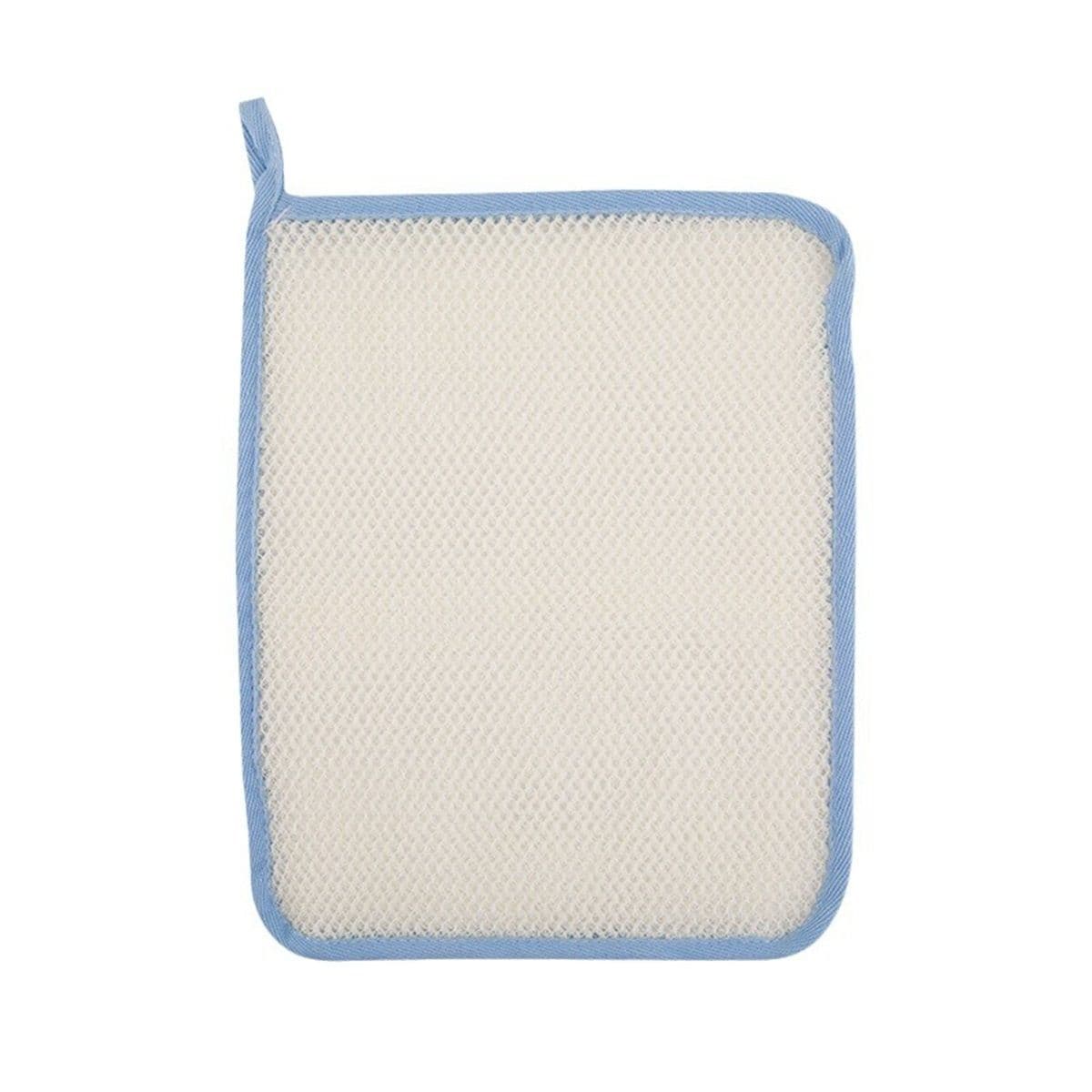 Exfoliating Wash Cloths 12 Packs Soft Weave Nylon Body and Face Bath Scrub Colorful Edge