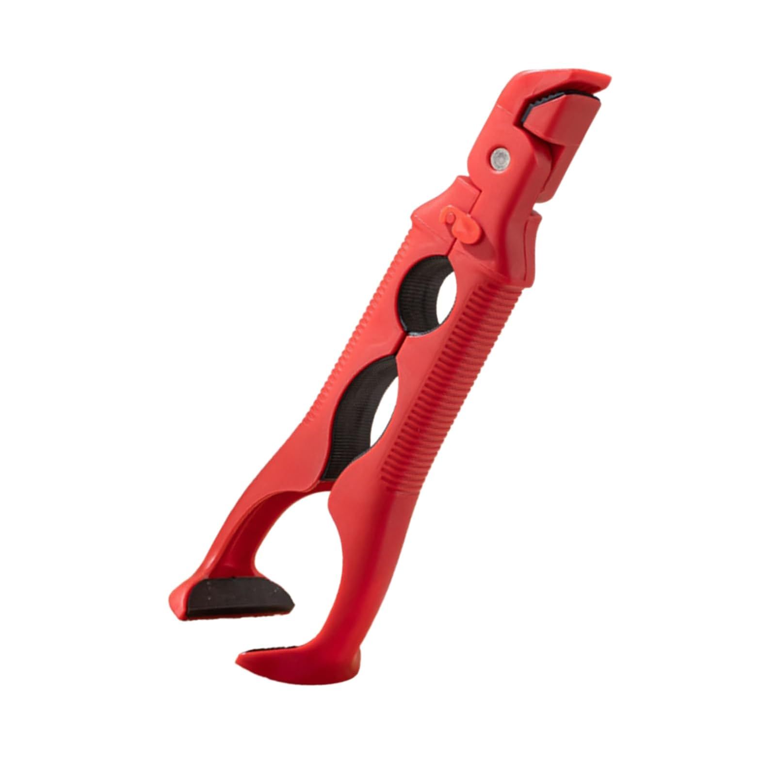 Slip Heat Insulation Anti-Scald Clip,Multi-Function Anti-Scald Bowl Clips Hot Bowl Dish Plate Gripper Clip,Anti-Scald Bowl Holder Clip Tongs Clamp Holder for Kitchen (red/2PCS)