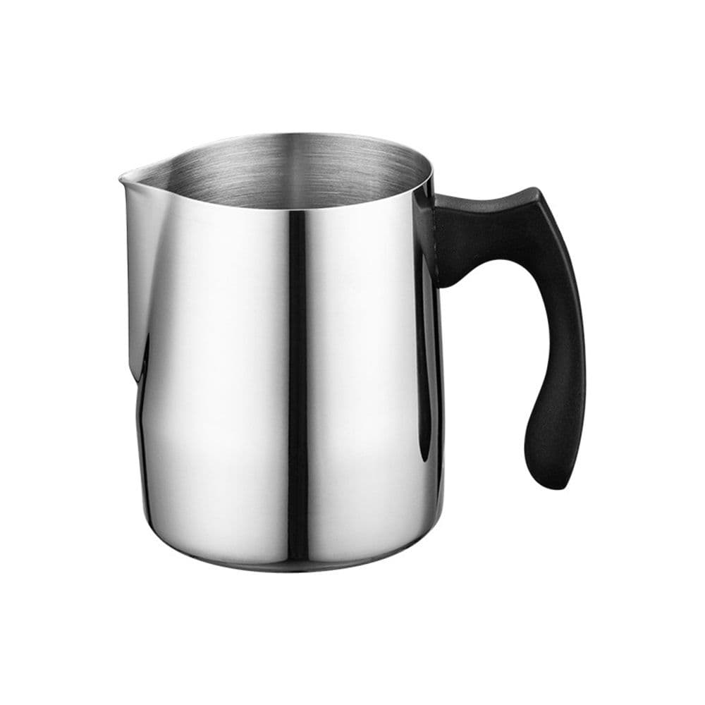 Milk Frothing Pitcher Stainless Steel Espresso Steaming Pitcher 350ml, Espresso Machine Accessories, Milk Frother, Milk Coffee Cappuccino Latte Art（unmarked）